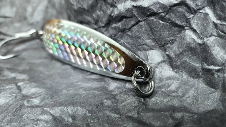 3oz Modified Fishing Spoon, SIlver