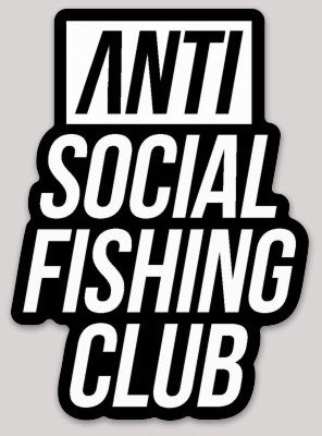 Anti-Social Fishing Club Sticker
