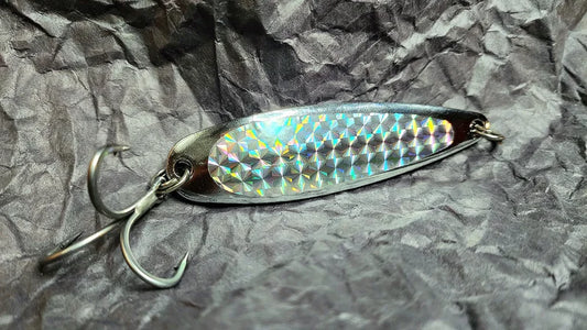 3oz Modified Fishing Spoon, SIlver